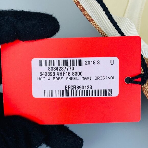 NWT Gucci MLB Dodgers GG Canvas Baseball Cap Beige Size 57-61cm - Picture 11 of 13